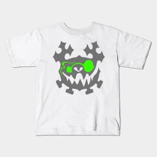 Monster pig face art Kids T-Shirt